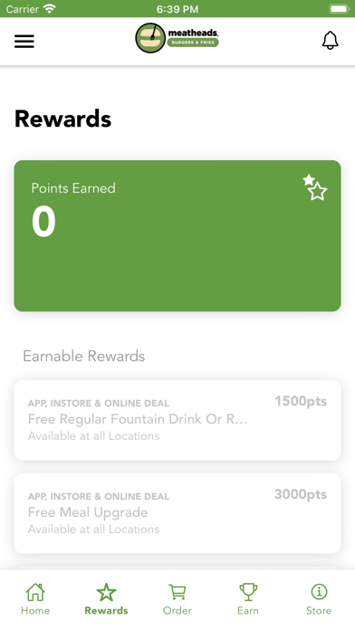 Meatheads Rewards Screenshot