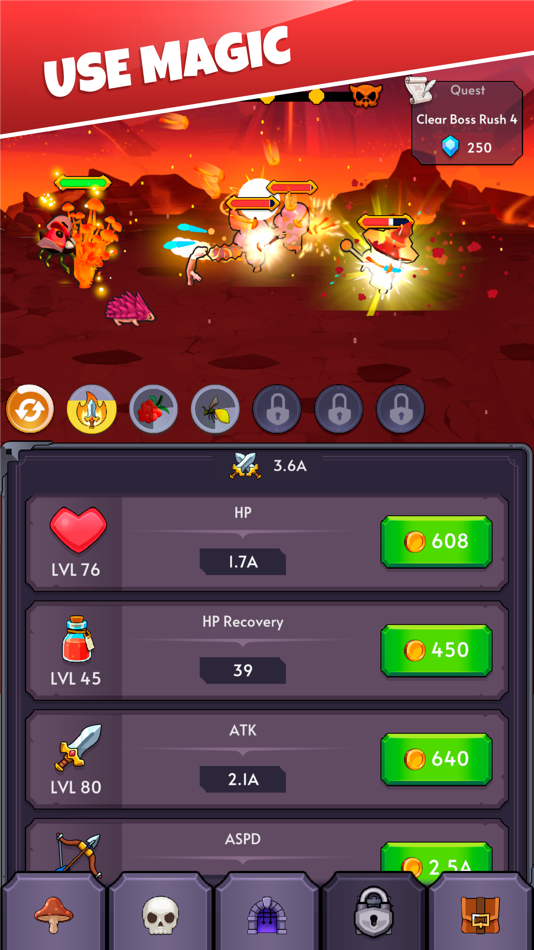 #7. Mushroom Adventure: Idle RPG (iOS) 由: MAD PIXEL