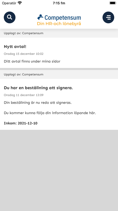 Screenshot #1 pour Competensum