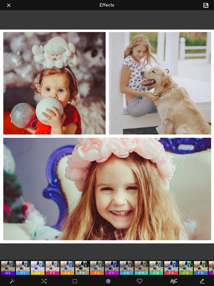 Photo Collage Maker on Layout