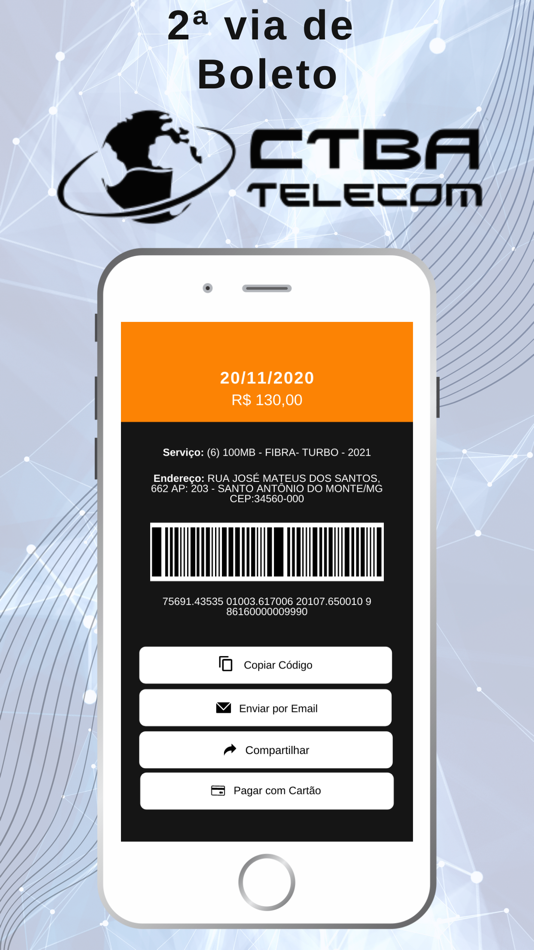 #4. CTBA Telecom (iOS) Podle: HubSoft
