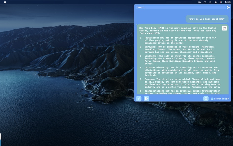 #2. SmartChat - Toolbar (macOS) 由: Alexey Larichev