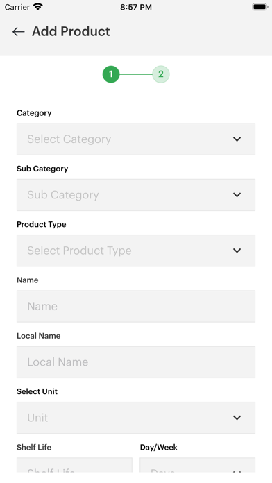 Fresh Cart - Seller Screenshot
