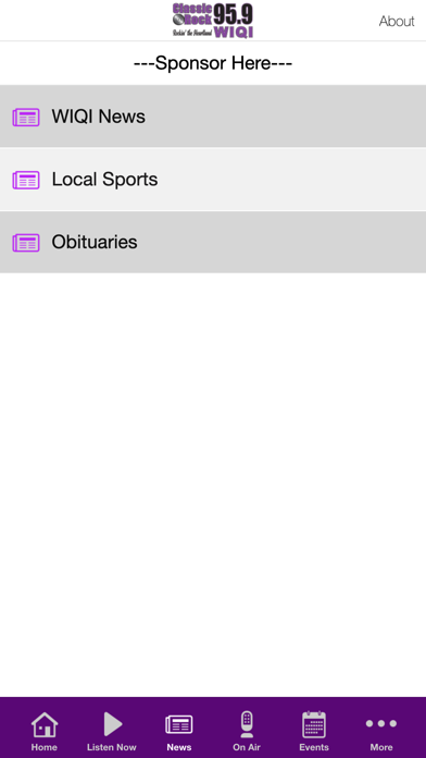 WIQI Classic Hits 95.9 App Screenshot