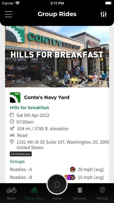 Conte's Bike Shop Screenshot
