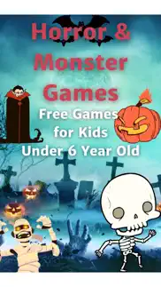 monster horror games for kids iphone screenshot 1