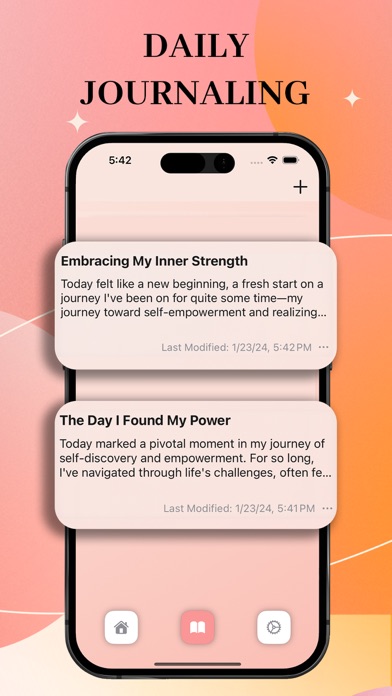 EmpowerHER - Affirmations Screenshot