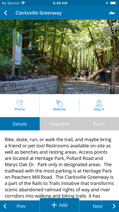 Visit Clarksville TN Screenshot