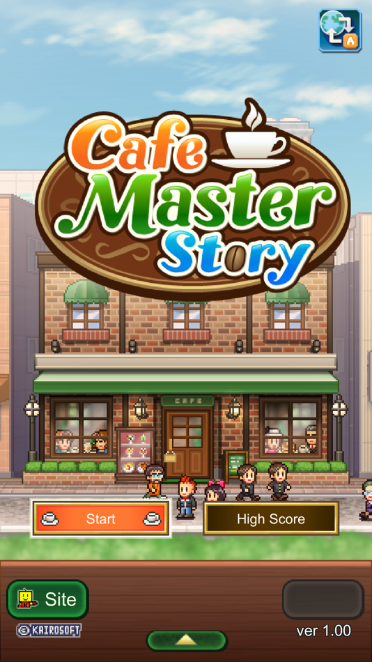 #5. Cafe Master Story (iOS) 来自: Kairosoft Co.,Ltd