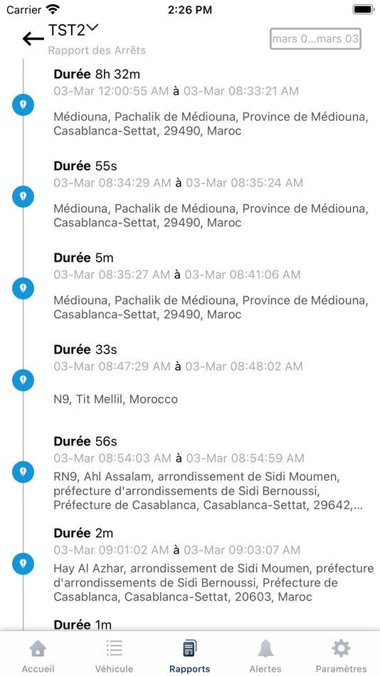 #8. GPS Tracker Maroc (iOS) 由: Khalid El Gade