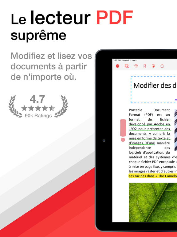 Screenshot #4 pour PDF Pro - Lecteur et Éditeur
