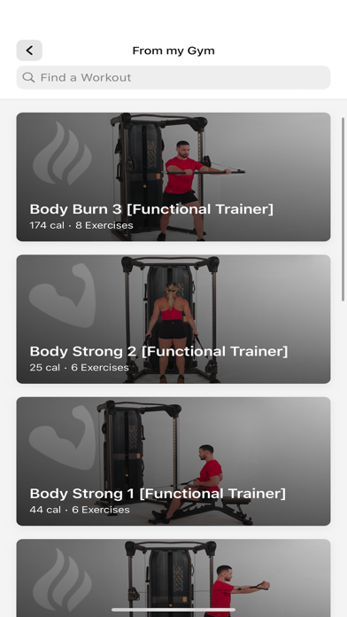 Matrix Home Fitness Screenshot