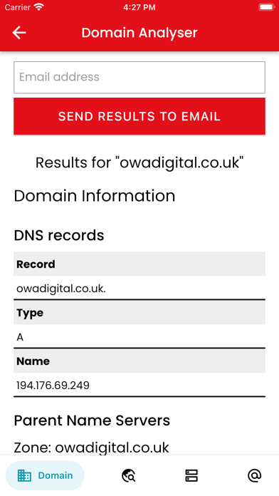 Domain Analyser