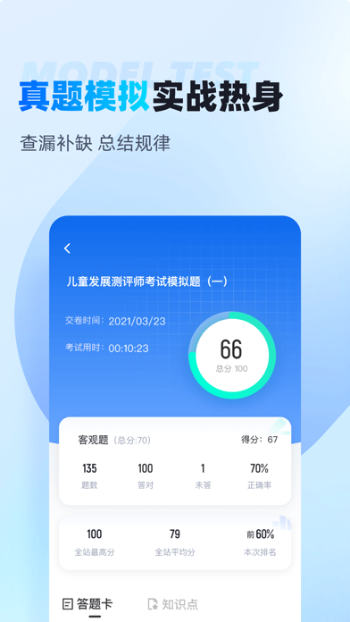 儿童发展测评师考试聚题库 Screenshot