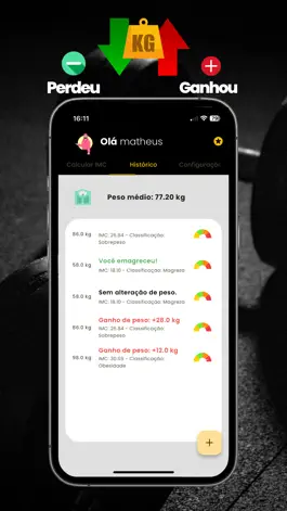 Game screenshot IMC Calculo Peso Ideal apk