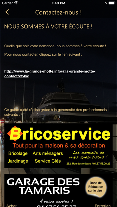 LA GRANDE MOTTE : BONS PLANS Screenshot