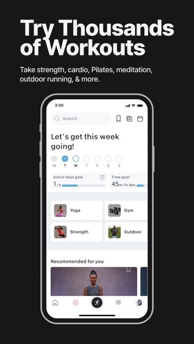 Peloton: Fitness & Workouts iOS Screen Shot 3