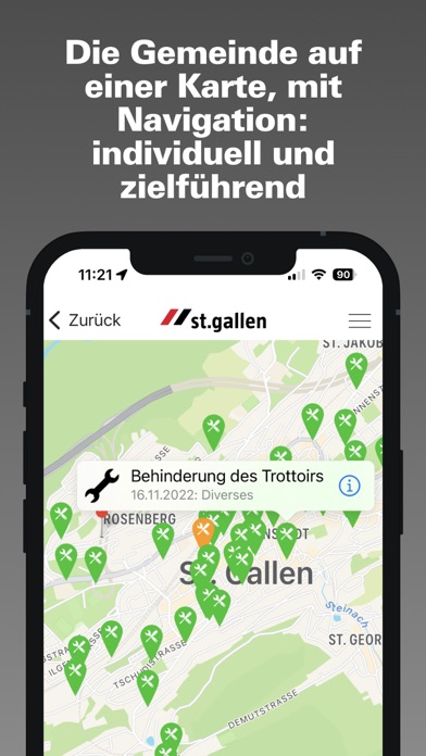 Stadt St.Gallen Screenshot