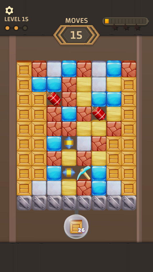#1. Dig Blast 3D Match 3 Puzzle (iOS) 由: Jakub Szolomicki