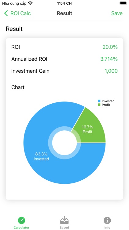 ROI Calculator - Calc