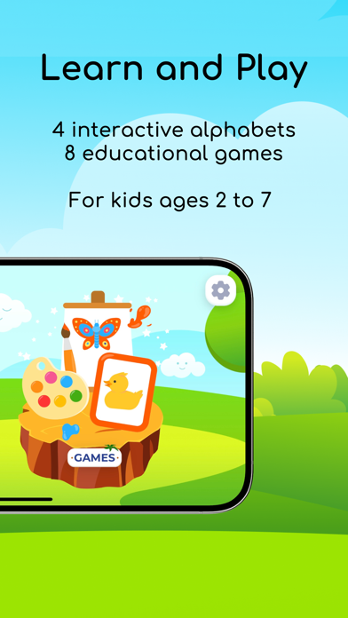 ABC Kids World: Alphabet Games Screenshot