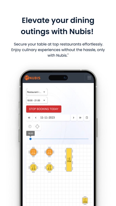 Table Booking POS mobile Screenshot