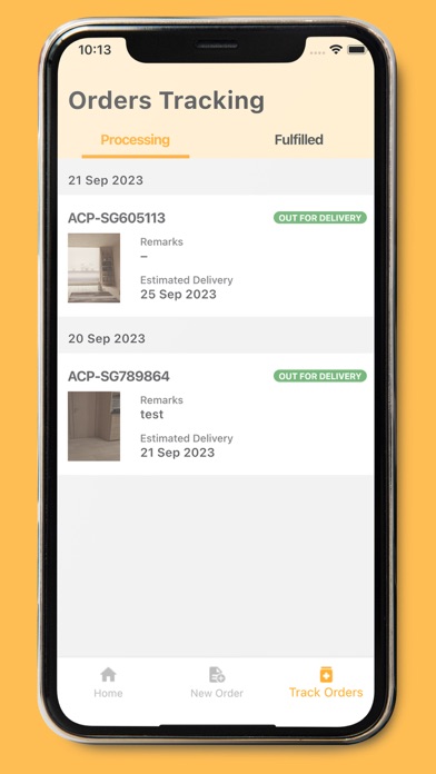 Rx Order Screenshot