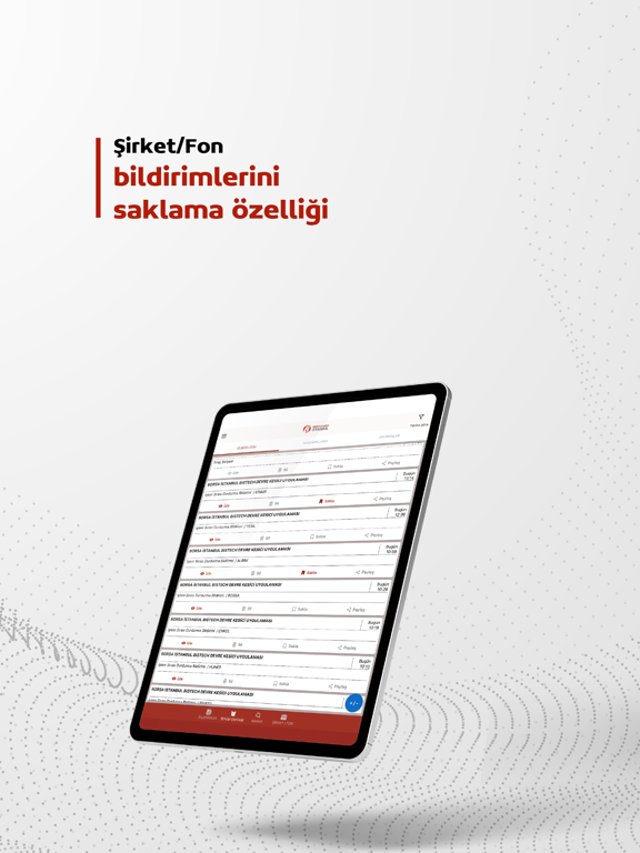 KAP Mobil iPad screenshot 7 - Finance app