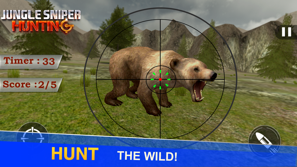 #2. Jungle Sniper Hunting Game (iOS) 来自: Atif Mumtaz