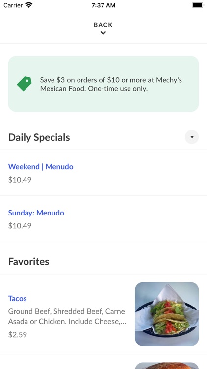 Mechy's Mexican Food