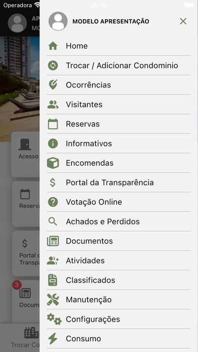 Suporte Condominial Comunic Screenshot