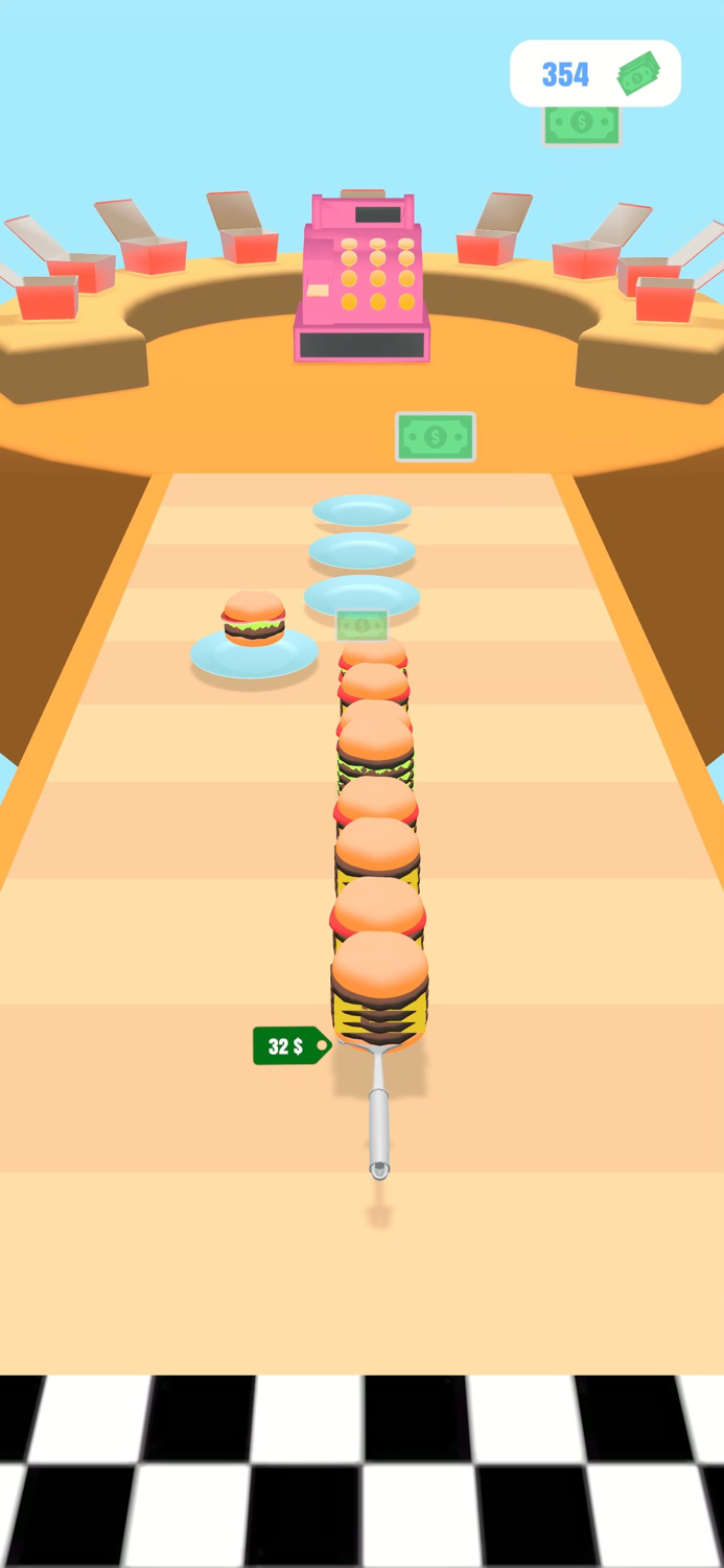 Burger Stack 3D