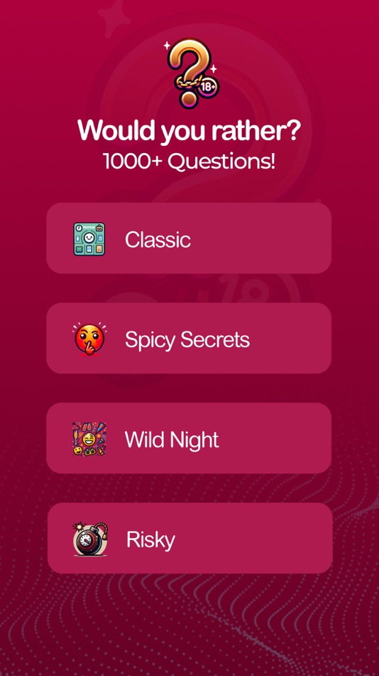 Would you rather: Dirty - 1.0 - (iOS)