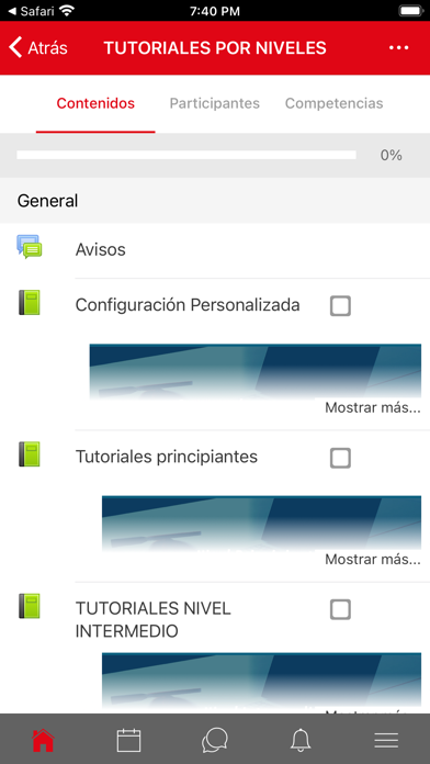 Campus Virtual Colegio Alemán Screenshot