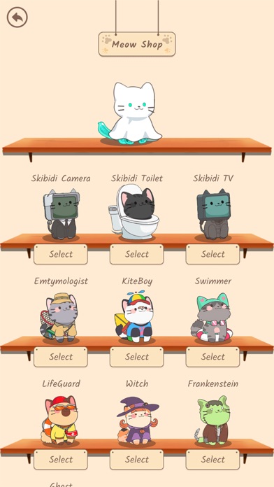 Hungry Cats: Cute Meow & Music Screenshot