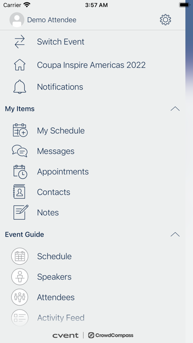 Coupa Inspire 2022 Screenshot