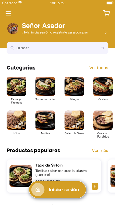 Señor Asador Screenshot