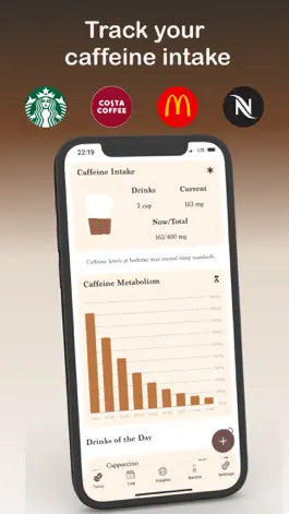 Game screenshot Coffee & Caffeine Tracker Log mod apk