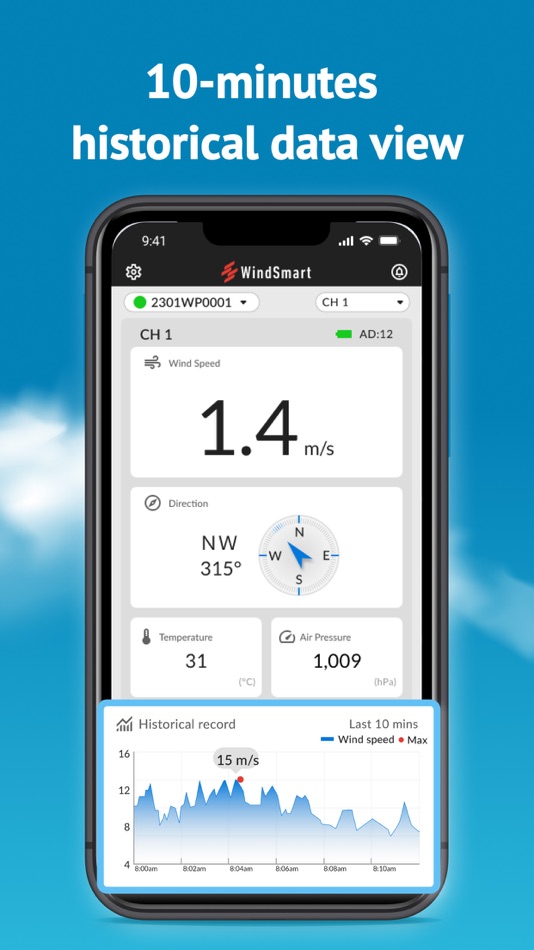 #4. WindSmart - Wind Data Viewer (iOS) 由: Scarlet Tech