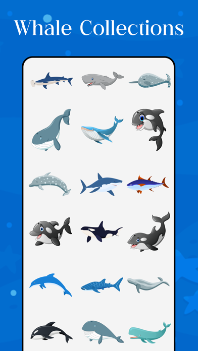 Whale Stickers! Screenshot