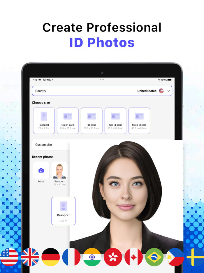Passport Photo ID Maker Global