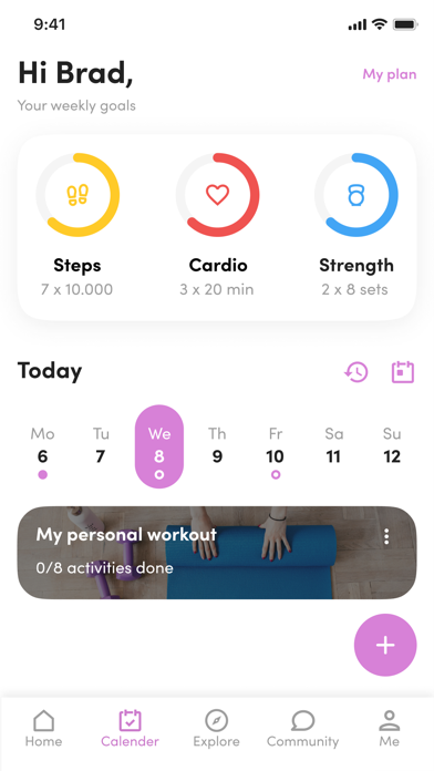 Stairway Fitness Screenshot