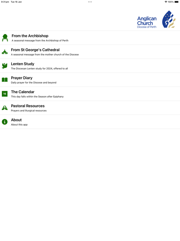 Screenshot #4 pour Anglican Diocese of Perth