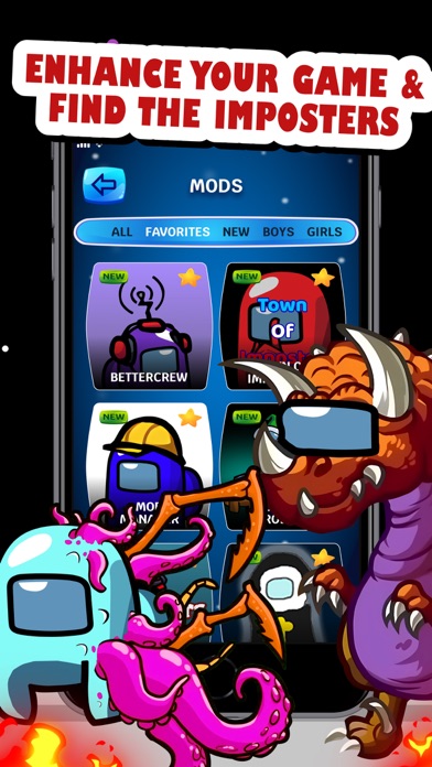 Mods & Skins for Among Us Screenshot