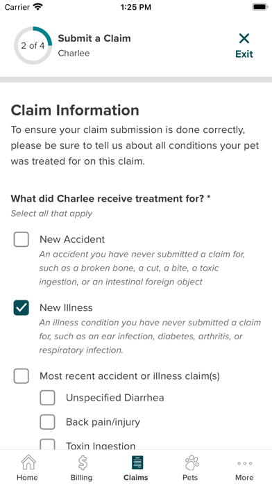 Hartville Pet Insurance Screenshot