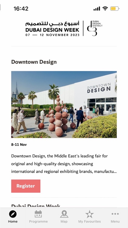 Dubai Design Week App