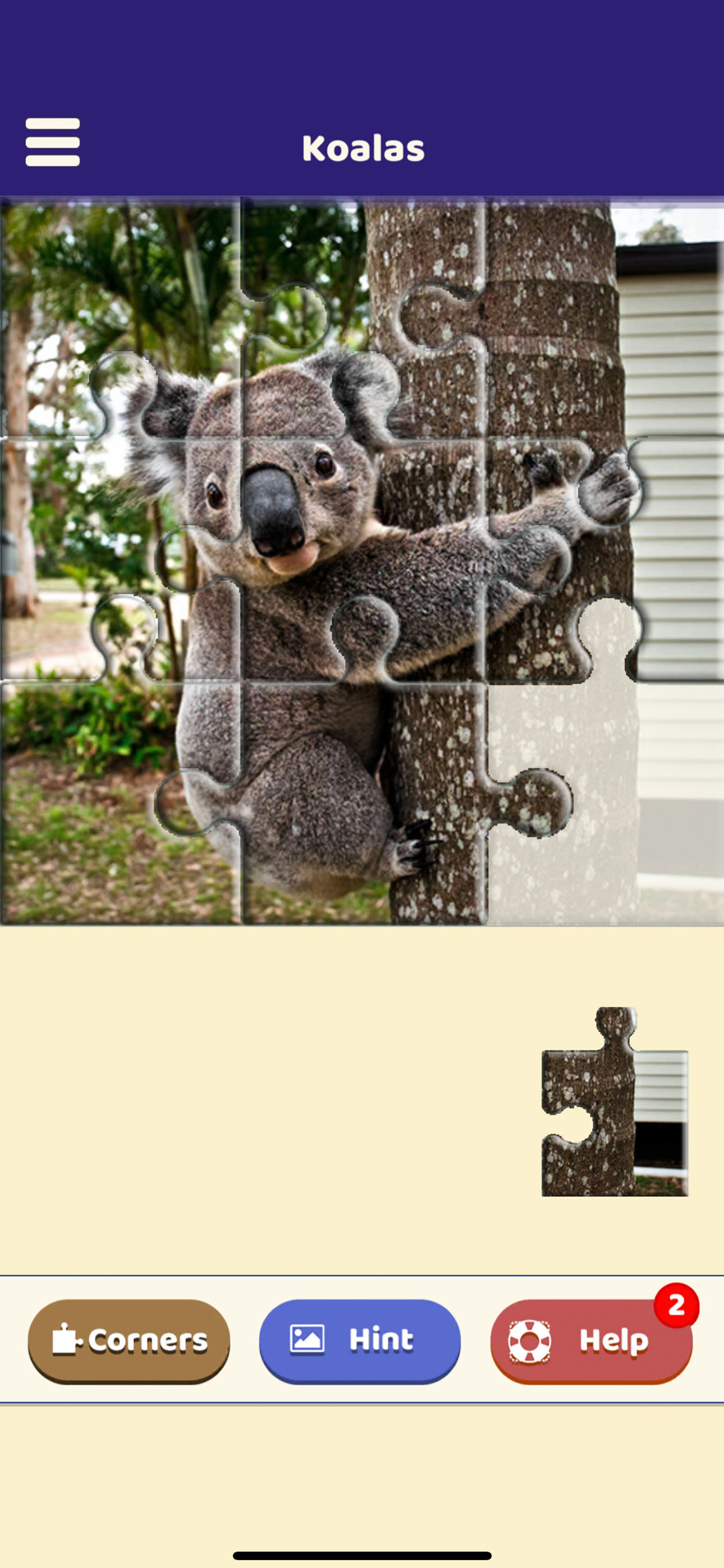 Koala Love Puzzle