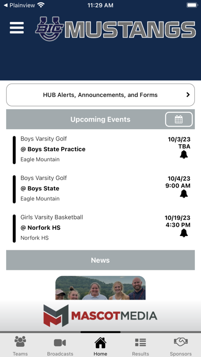 Buffalo Island Athletics Screenshot
