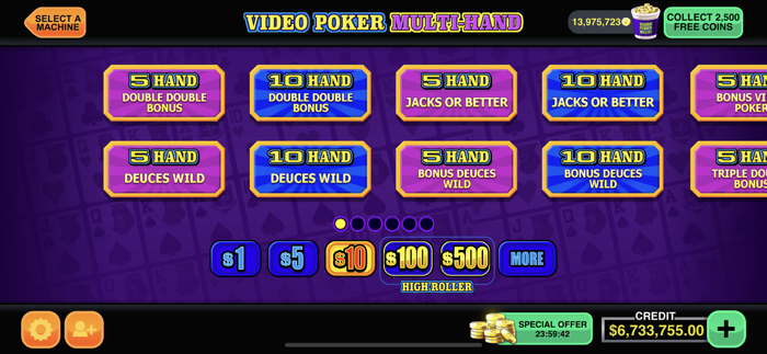 Video Poker Multi Pro