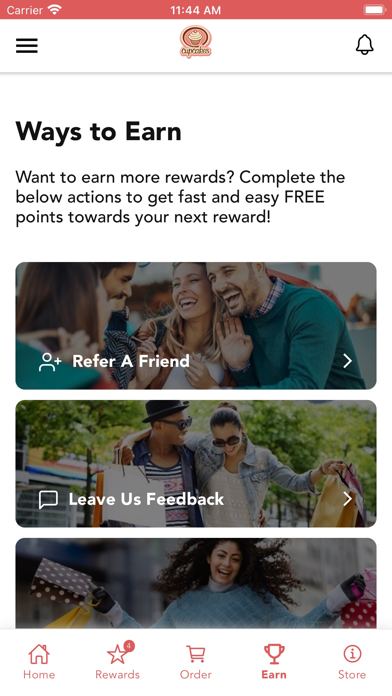 Cupcakes Rewards Screenshot